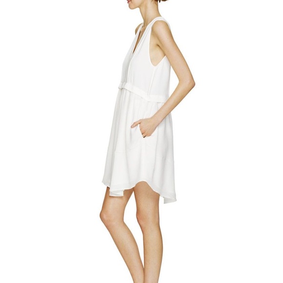 Wilfred Vignette Dress - White/Ivory/Cream - Picture 1 of 10